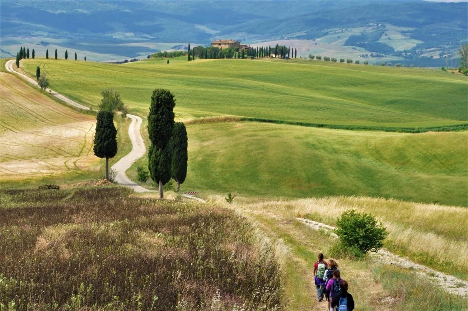 Agriturismo Le Sorbelle D'Orcia Con Piscina Pienza Exterior foto