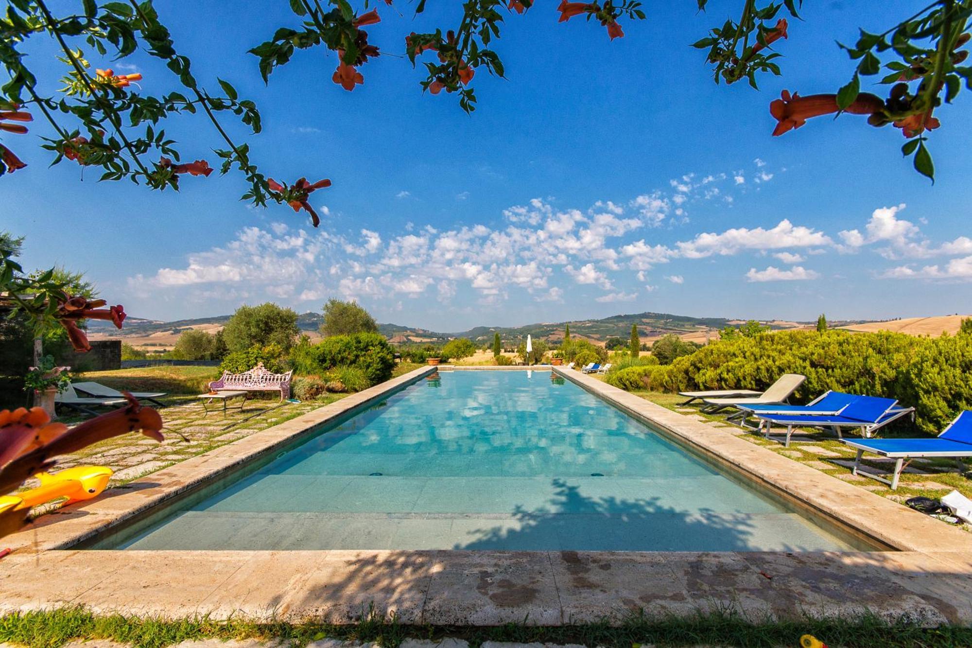 Agriturismo Le Sorbelle D'Orcia Con Piscina Pienza Exterior foto