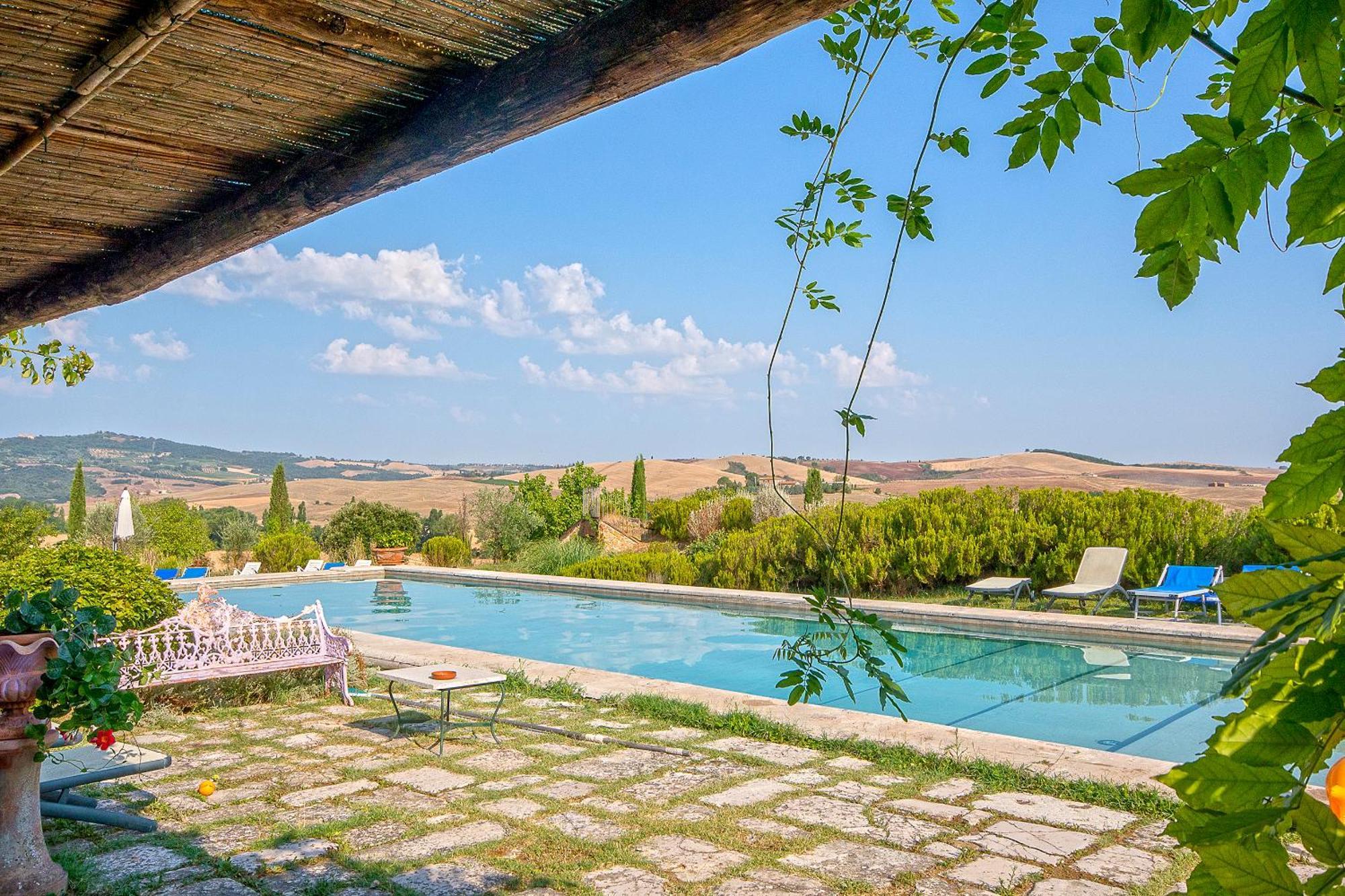 Agriturismo Le Sorbelle D'Orcia Con Piscina Pienza Exterior foto