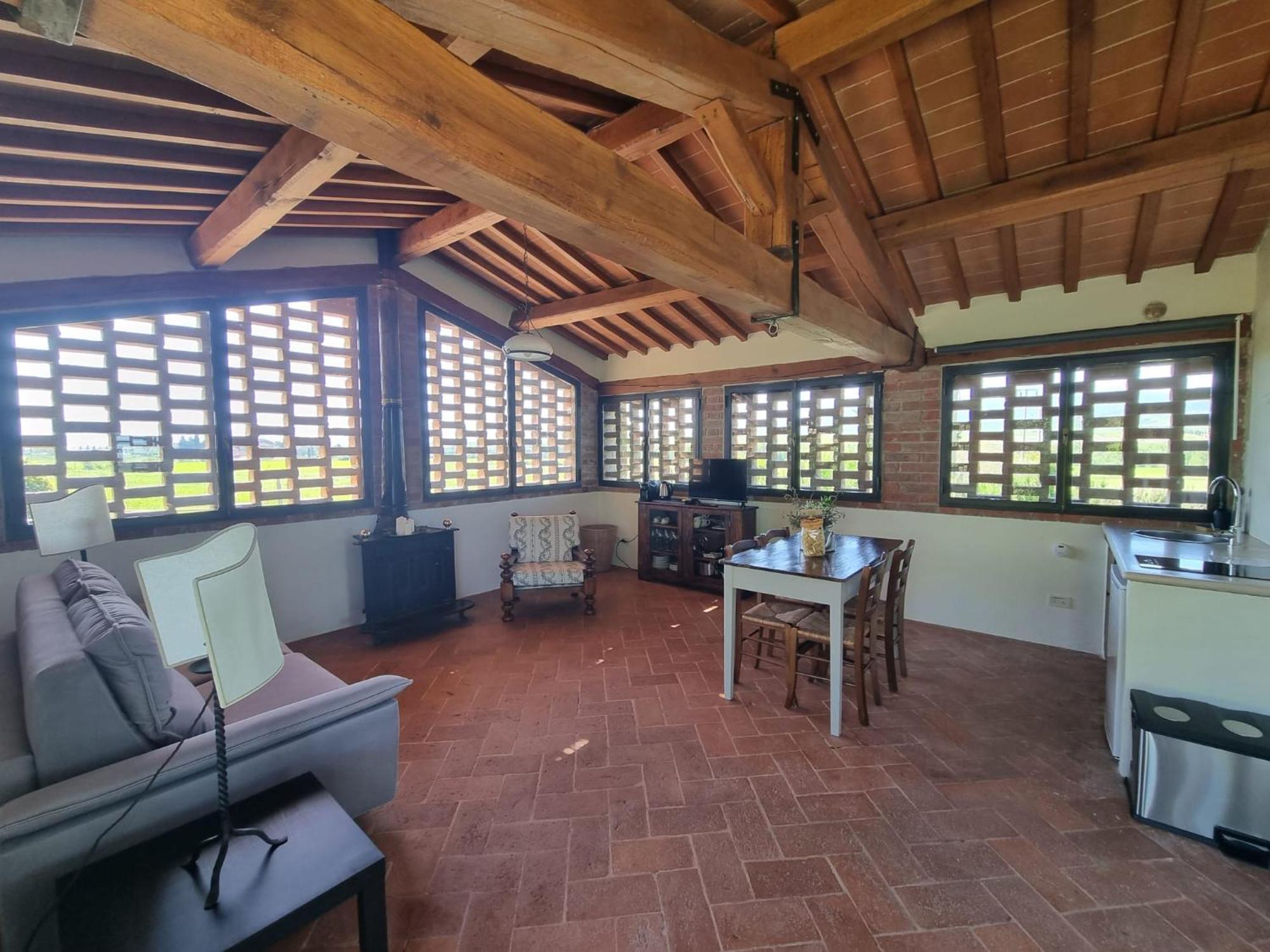 Agriturismo Le Sorbelle D'Orcia Con Piscina Pienza Exterior foto
